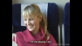 Blowjob On A Train