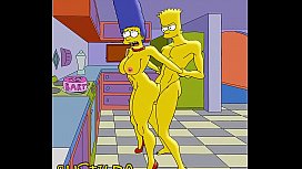 Simpson sesso con Bart che sbatte Marge